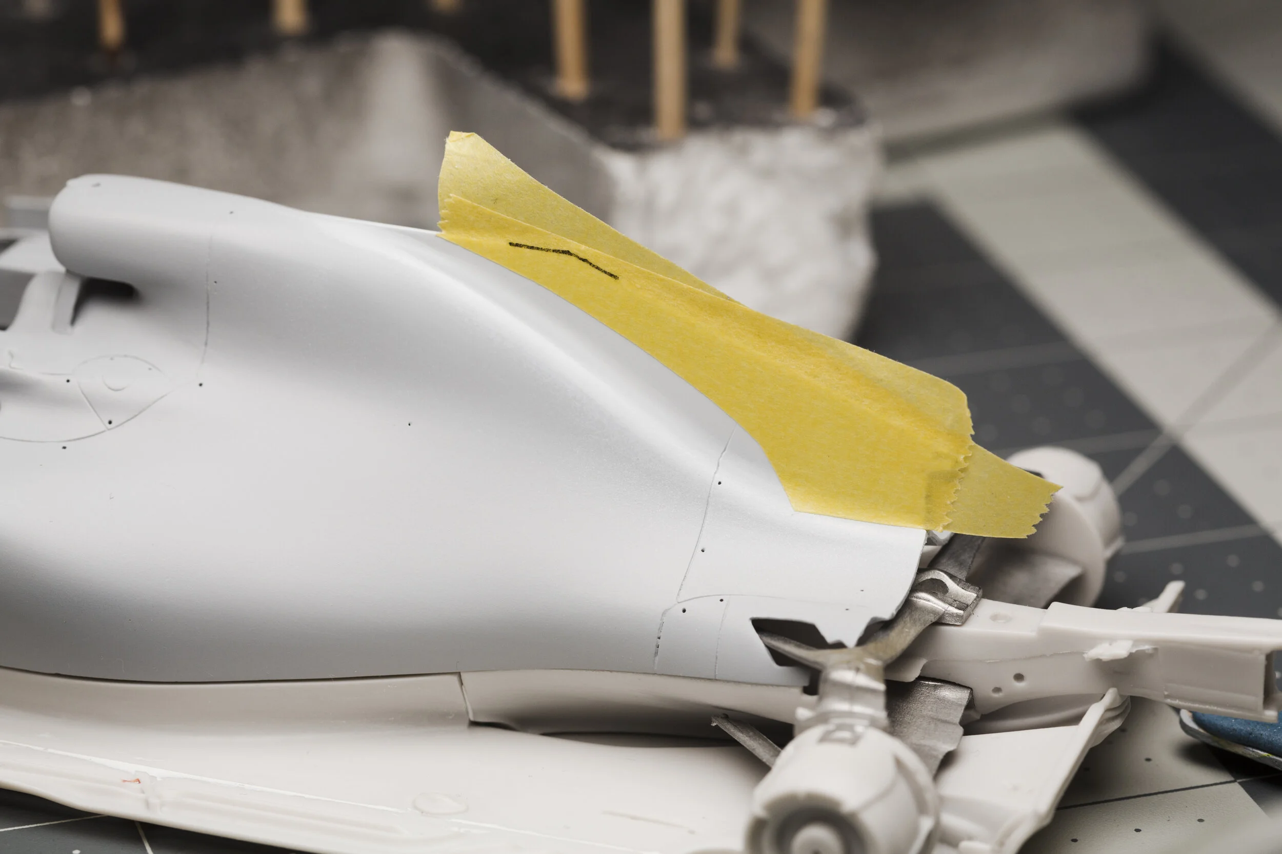DTM 1/20 Ferrari SF71H Build Part 1 — F1 Modelling